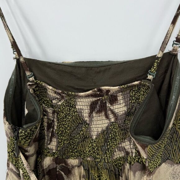 Anthropologie Edmé & Esyllte Convertible Maxi Pocket Dress in Floral | Size 8 - Picture 7 of 10